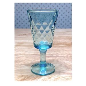 Antique Cut Glass Goblet